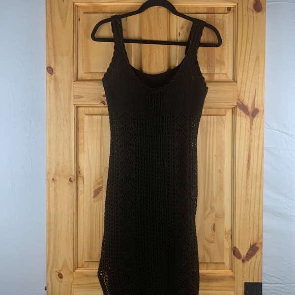NWT Poof New York black crochet dress, 2 in 1! - Picture 3 of 9